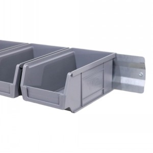 Parts Bins & Wall Rail Set 20 x Size 2